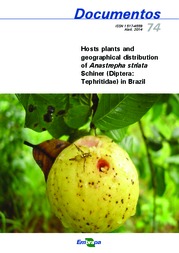 Thumbnail de Hosts plants and geographical distribution of Anastrepha striata Schiner (Diptera: Tephritidae) in Brazil.