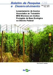 Thumbnail de Levantamento de insetos associados ao tomateiro BRS Montese em cultivo protegido de base ecológica no Distrito Federal.