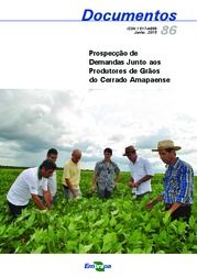 Thumbnail de Prospecção de demandas junto aos produtores de grãos do Cerrado amapaense.