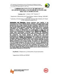 Thumbnail de Combinatory effects of the mixtures of diflubenzuron and p-chloroaniline in tilapia and analysis of bioindicators.