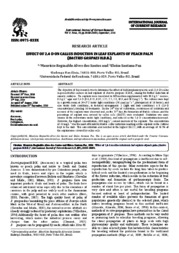 Thumbnail de Effect of 2,4-d on callus induction in leaf explants of peach palm (bactris gasipaes h.b.k.).