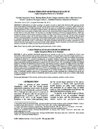 Thumbnail de Characterization of beverage quality in Coffea canephora Pierre ex A. Froehner.