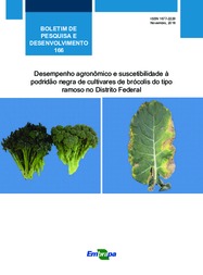 Thumbnail de Desempenho agronômico e suscetibilidade à podridão negra de cultivares de brócolis do tipo ramoso no Distrito Federal.