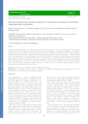 Thumbnail de Response of Hypothenemus hampei (Coleoptera: Curculionidae) to semiochemicals and blends using baited traps in coffee fields.