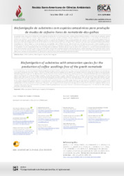 Thumbnail de Biofumigação de substratos com espécies amazônicas para produção de mudas de cafeeiro livres do nematoide-das-galhas.