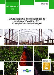 Thumbnail de Estudo prospectivo do cultivo protegido de hortaliças em Planaltina, DF: expedição-safra cultivo protegido.