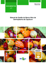 Thumbnail de Manual de gestão do banco ativo de germoplasma de capsicum.