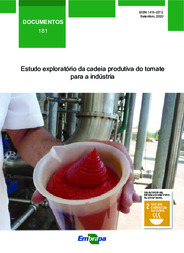 Thumbnail de Estudo exploratório da cadeia produtiva do tomate para a indústria.