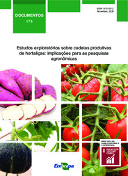 Thumbnail de Estudos exploratórios sobre cadeias produtivas de hortaliças: implicações para as pesquisas agronômicas.