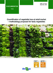 Thumbnail de Quantification of vegetable loss at retail market - methodology proposed for leafy vegetables.