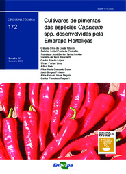 Thumbnail de Cultivares de pimentas das espécies Capsicum spp. desenvolvidas pela Embrapa Hortaliças.