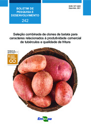 Thumbnail de Seleção combinada de clones de batata para caracteres relacionados à produtividade comercial de tubérculos e qualidade de fritura.