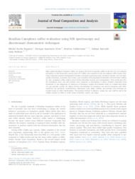 Thumbnail de Brazilian Canephora coffee evaluation using NIR spectroscopy and discriminant chemometric techniques.