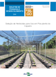 Thumbnail de Seleção de herbicidas para uso em pós-plantio do cajueiro.