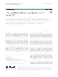 Thumbnail de The one health high-level expert panel (OHHLEP).