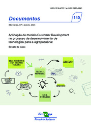 Thumbnail de Aplicação do modelo Customer Development no processo de desenvolvimento de tecnologias para a agropecuária: estudo de caso.