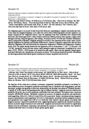 Thumbnail de Genomic analysis of longevity with productive and reproductive traits in Girolando cattle.