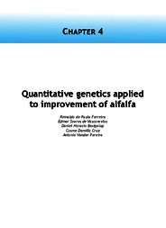 Thumbnail de Quantitative genetics applied to improvement of alfalfa.