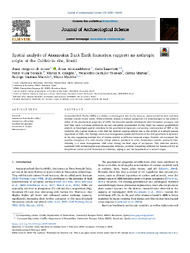 Thumbnail de Spatial analysis of Amazonian Dark Earth formation supports an anthropic origin at the Caldeirão site, Brazil.