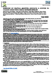 Thumbnail de Response of Cratylia argentea (Desvaux) O. Kuntze to coating seeds with triple superphosphate.