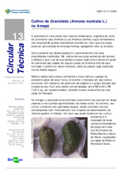 Thumbnail de Cultivo da gravioleira (Annona muricata L.) no Amapá.