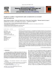 Thumbnail de Genotoxic studies in hypertensive and normotensive rats treated with amiodarone.