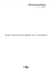 Thumbnail de Ação hormonal da leptina em ruminantes.