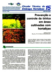 Thumbnail de Prevenção e controle da tiririca em áreas cultivadas com hortaliças.