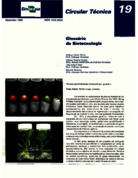 Thumbnail de Glossario de biotecnologia.