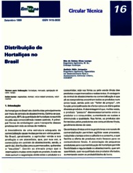 Thumbnail de Distribuição de hortaliças no Brasil.