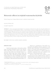 Thumbnail de Heterotic effects in triploid watermelon hybrids.