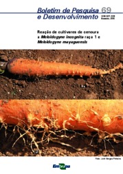 Thumbnail de Reação de cultivares de cenoura a meloidogyne incognita raça 1 e Meloidogyne mayaguensis.