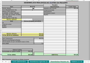 Image of Planilha Eletrônica de Gerenciamento Rural