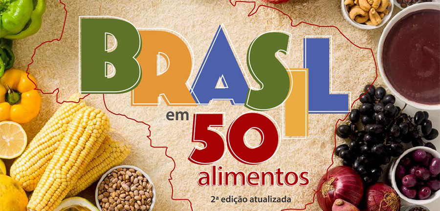 Embrapa lança nova edição de "Brasil em 50 Alimentos"  na Bienal do Livro de São Paulo