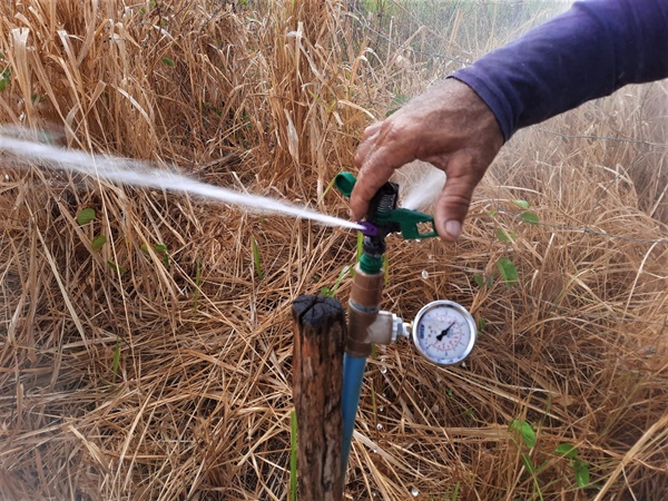 Novo PAC garante instalação de sistema de irrigação em campo experimental